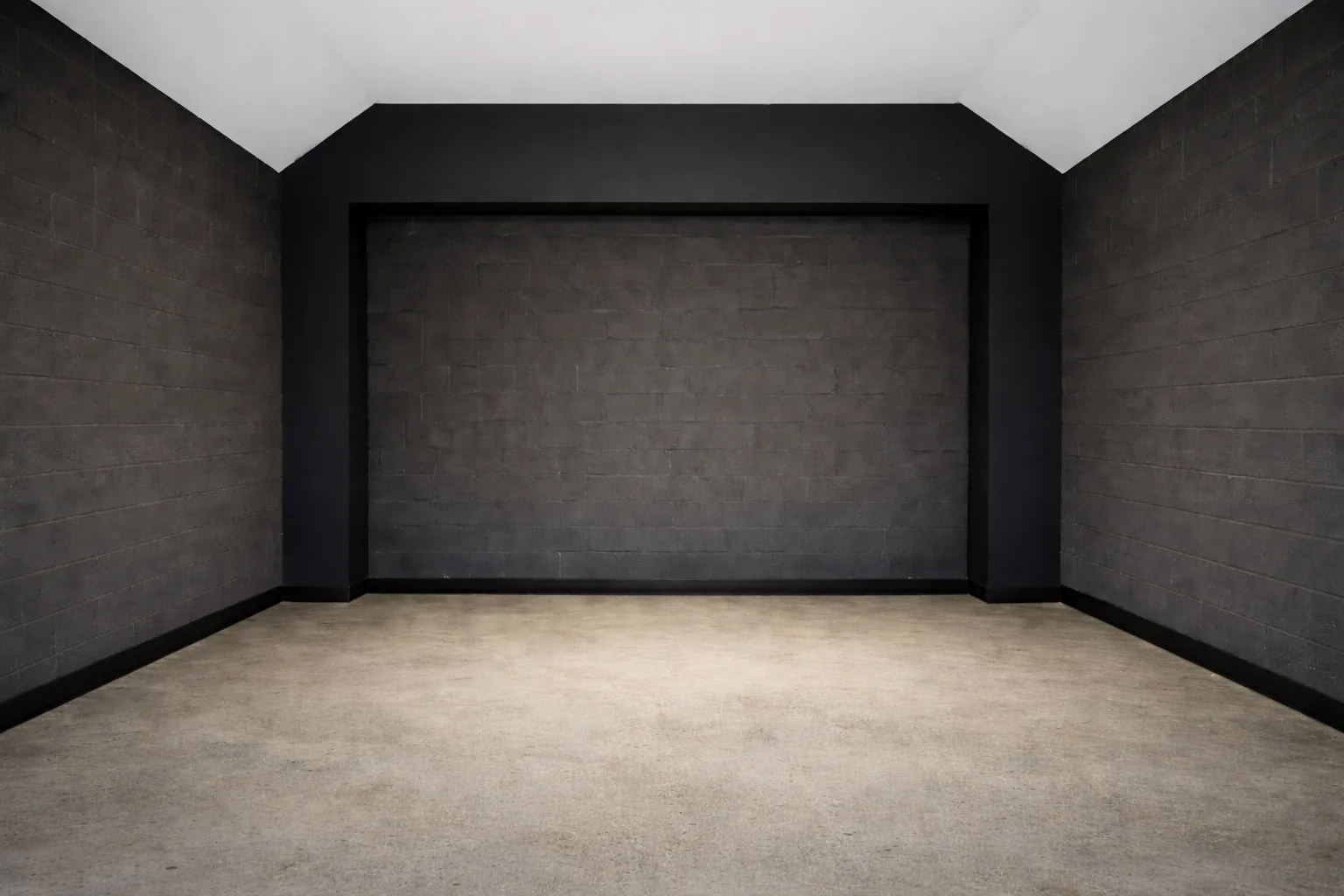 Before — empty prepared room